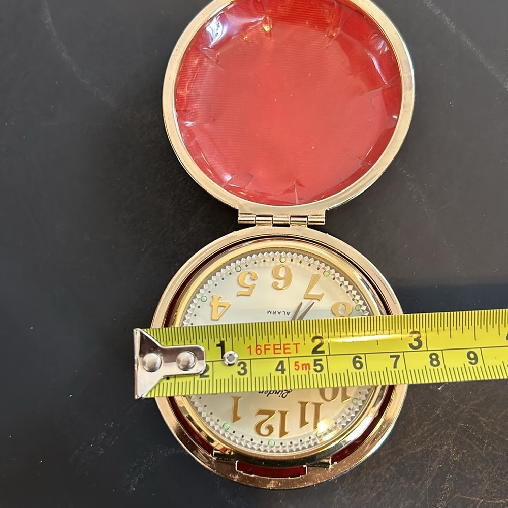 VINTAGE LINDEN ROUND CLOCK - Picture 5 of 8